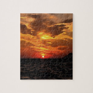 Burned Horizons Sonnenuntergang über der ägäischen Puzzle