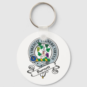 Burnett Clan Abzeichen Schlüsselanhänger