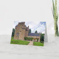 Burnett Clan Crathes Burg gibt Addy Note Card zurü