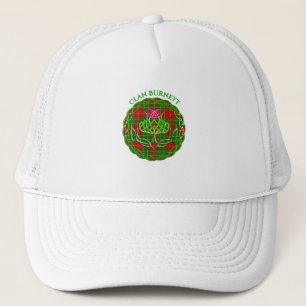 Burnett Scottish Tartan Celtic Thistle Truckerkappe