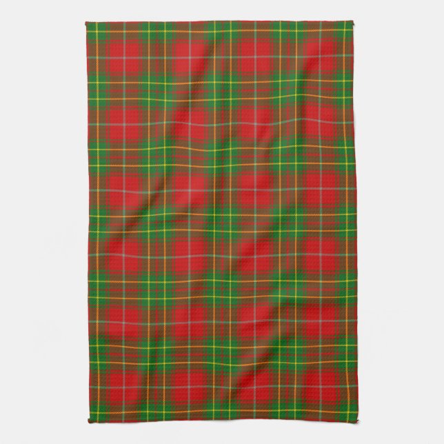 Burnett Scottish Tartan Kariert Geschirrtuch (Vertikal)