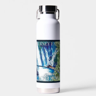 Burney Falls, CA Poster Trinkflasche