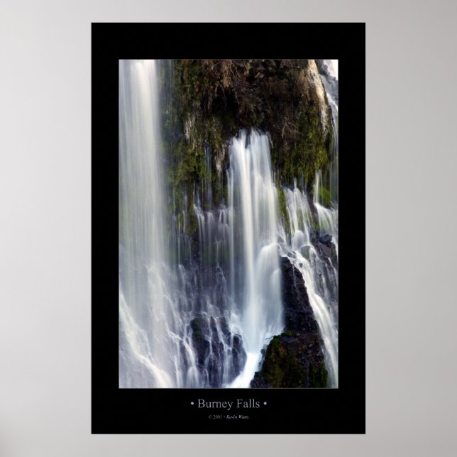 Burney Falls (Farbe) Poster (Vorne)