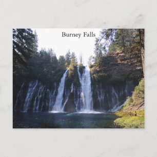 Burney Falls Postcard Postkarte
