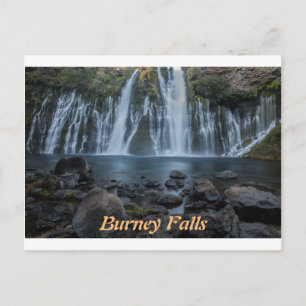 Burney Falls Postcard Postkarte