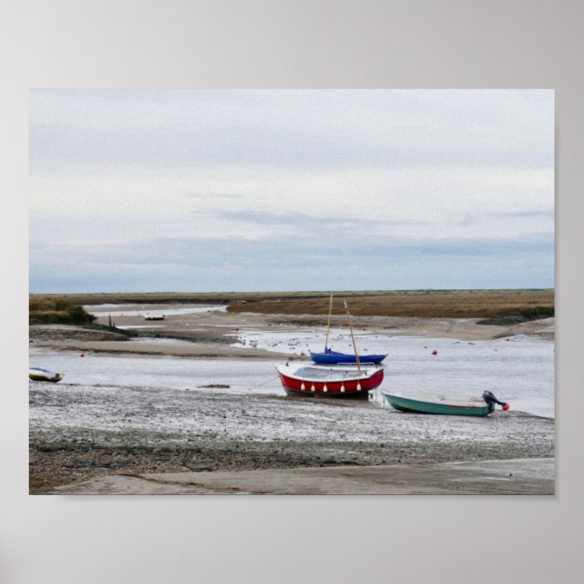 Burnham Overy Staithe Poster (Vorne)