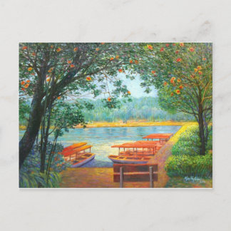 Burnham Park, Baguio City, Philippinen Postkarte