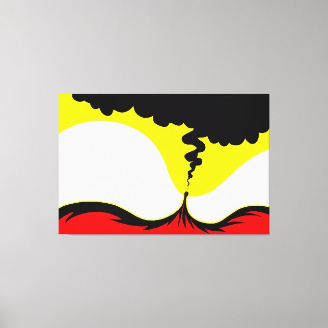 Burning Desire Leinwanddruck (Vorderseite)