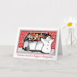 Burning Dumpster Karte