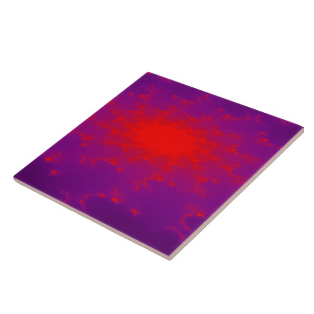 Burning Galaxy Tile Fliese (Seite)