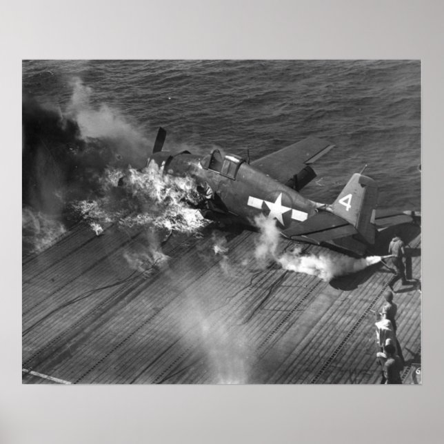 Burning Hellcat Poster (Vorne)