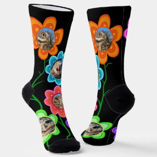 Burning Owl Socken