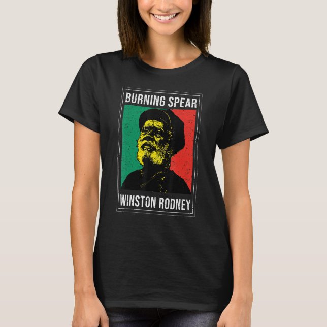 Burnings Spear T-Shirt (Vorderseite)