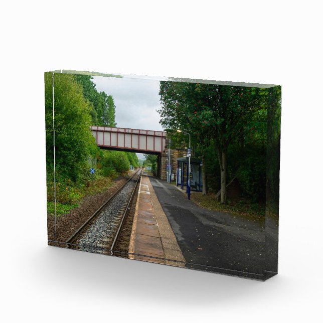Burnley Barracks Railway - Lancashire Railways Fotoblock (Rechts)