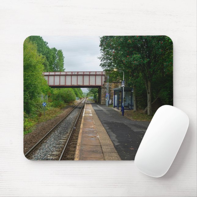 Burnley Barracks Railway - Lancashire Railways Mousepad (Mit Mouse)