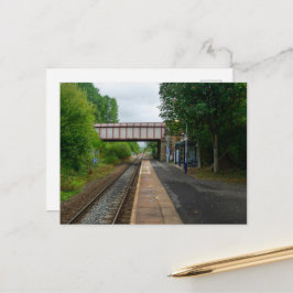Burnley Barracks Railway - Lancashire Railways Postkarte