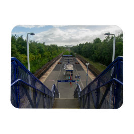 Burnley Rose Grove Railway Station Magnet