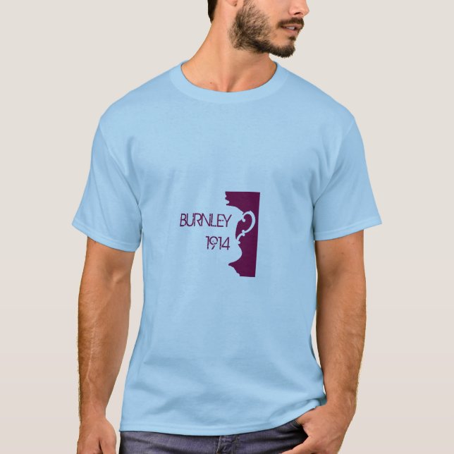 Burnley Schalen-Shirt T-Shirt (Vorderseite)