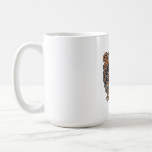 Burnout Beverage Co Vintage-Soda-Logo Lustiger Kaf Kaffeetasse