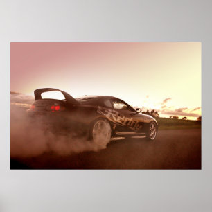 Burnout King Poster