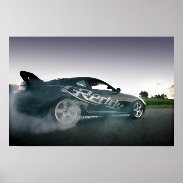 Burnout! Poster (Vorne)