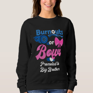 Burnouts für Kinder oder Bogen, die an große Brüde Sweatshirt