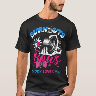 Burnouts oder Bows Geschlecht Enthüllung Baby-Part T-Shirt