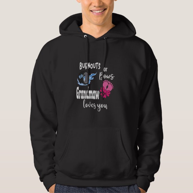 Burnouts oder Bows Großmaw Lieben Sie besondere Gr Hoodie (Vorderseite)