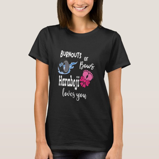 Burnouts oder Bows Haraboji Lieben Sie Korea G T-Shirt (Vorderseite)