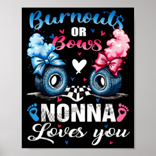 Burnouts oder Schleifen Nonna liebt Geschlecht- En Poster