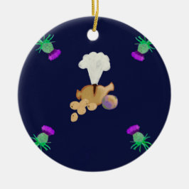 Burns-Abend Keramik Ornament