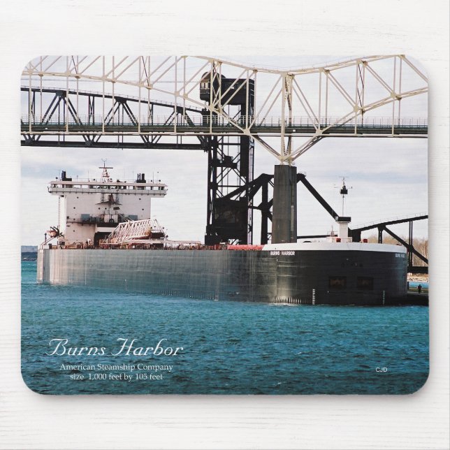 Burns Harbor mousepad (Vorne)