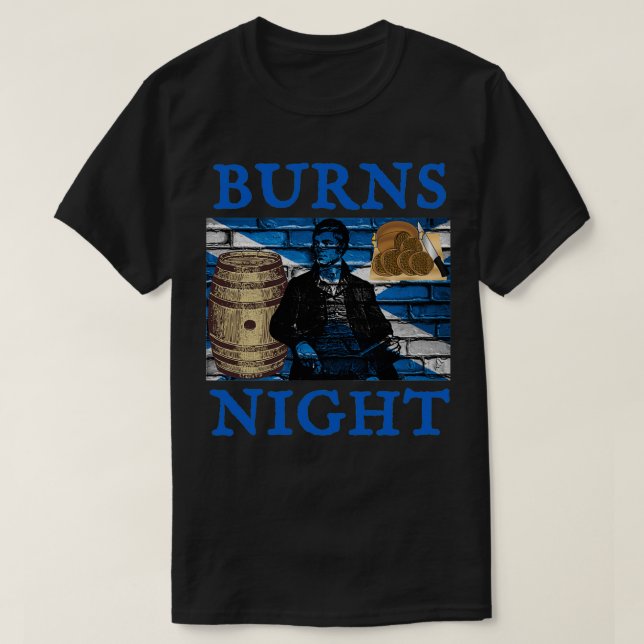 Burns Night 4 T-Shirt (Design vorne)