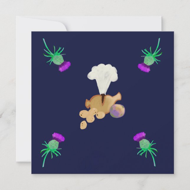 Burns supper save the date (Vorderseite)