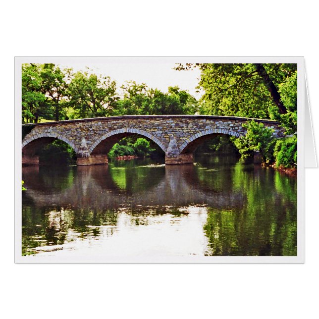 Burnside Bridge Antietam (Vorderseite (Horizontal))