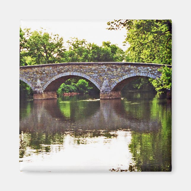 Burnside Bridge Antietam Magnet (Vorne)
