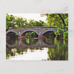 Burnside Bridge Antietam Postkarte