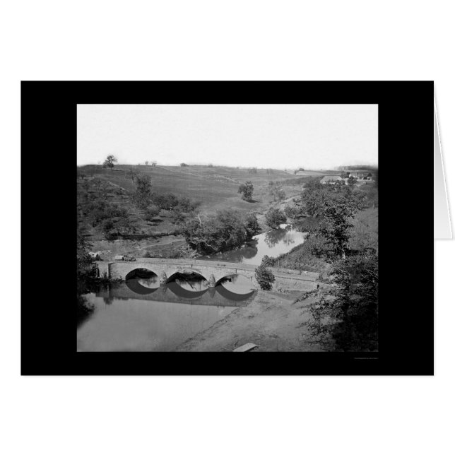 Burnside Bridge near Antietam 1862 (Vorderseite (Horizontal))