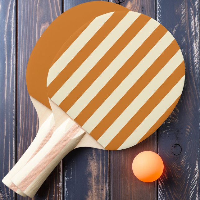 Burnt Honey Polo Striping und Solid Tischtennis Schläger (Von Creator hochgeladen)