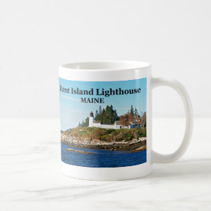 Burnt Island Leuchtturm, Maine Tasse