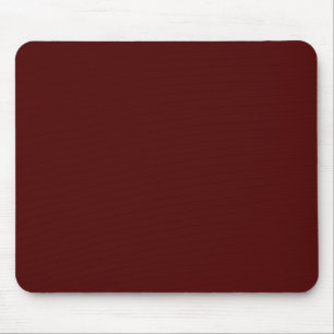 Burnt Maroon (feste Farbe) Mousepad