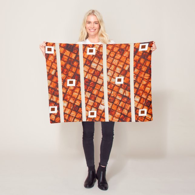 Burnt Orange Blanket Fleecedecke (Beispiel)
