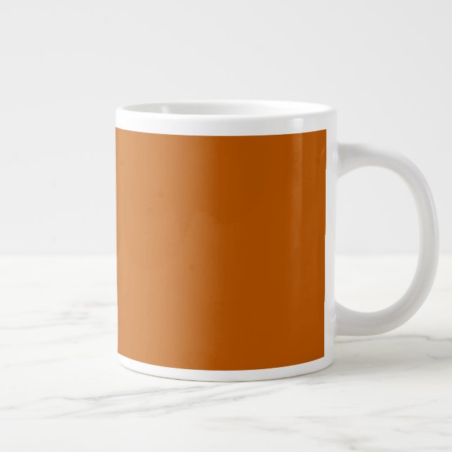 Burnt Orange GIANT Tasse (Rechts)