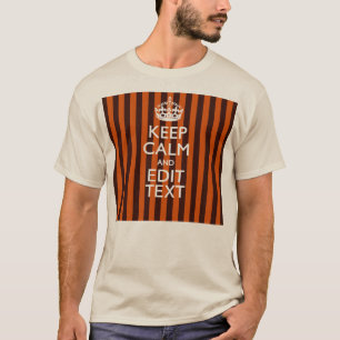Burnt Orange personalisieren Sie diesen Behalt von T-Shirt