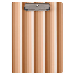 Burnt-Orange-Schattenstreifen Klemmbrett