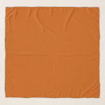 Burnt Orange Solid Color | Classic | elegant Schal<br><div class="desc">Burnt Orange Solid Color | Classic | elegant | Trendy | Stilvoll | Geschenk</div>