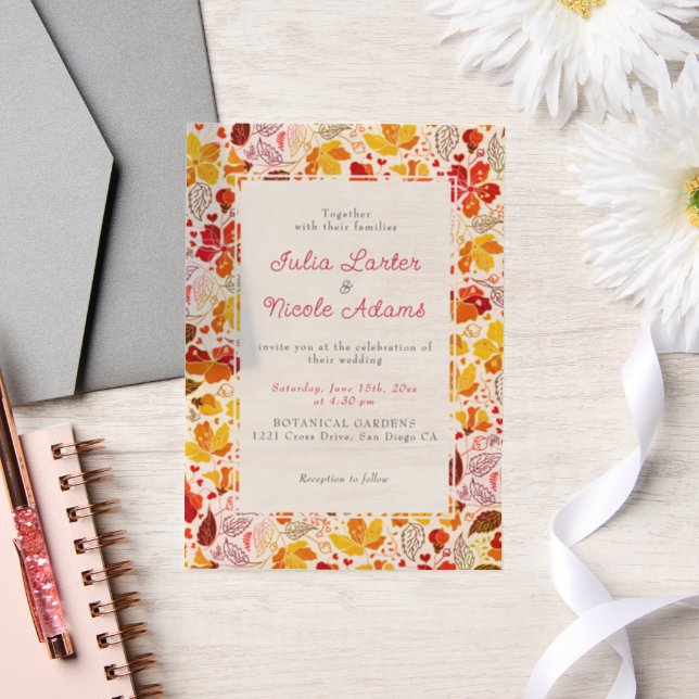 Burnt Orange Tropical Hibiscus Florals Wedding (Hochzeit)