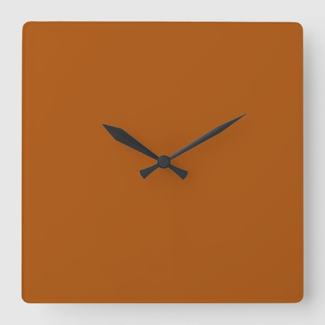 Burnt Orange Uhr (Vorderseite)
