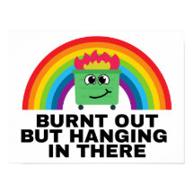 Burnt out, aber da hineinhängen