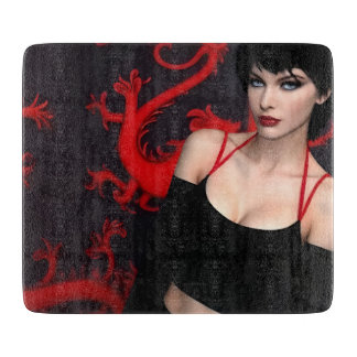 Burnt Out Souls cutting board Schneidebrett